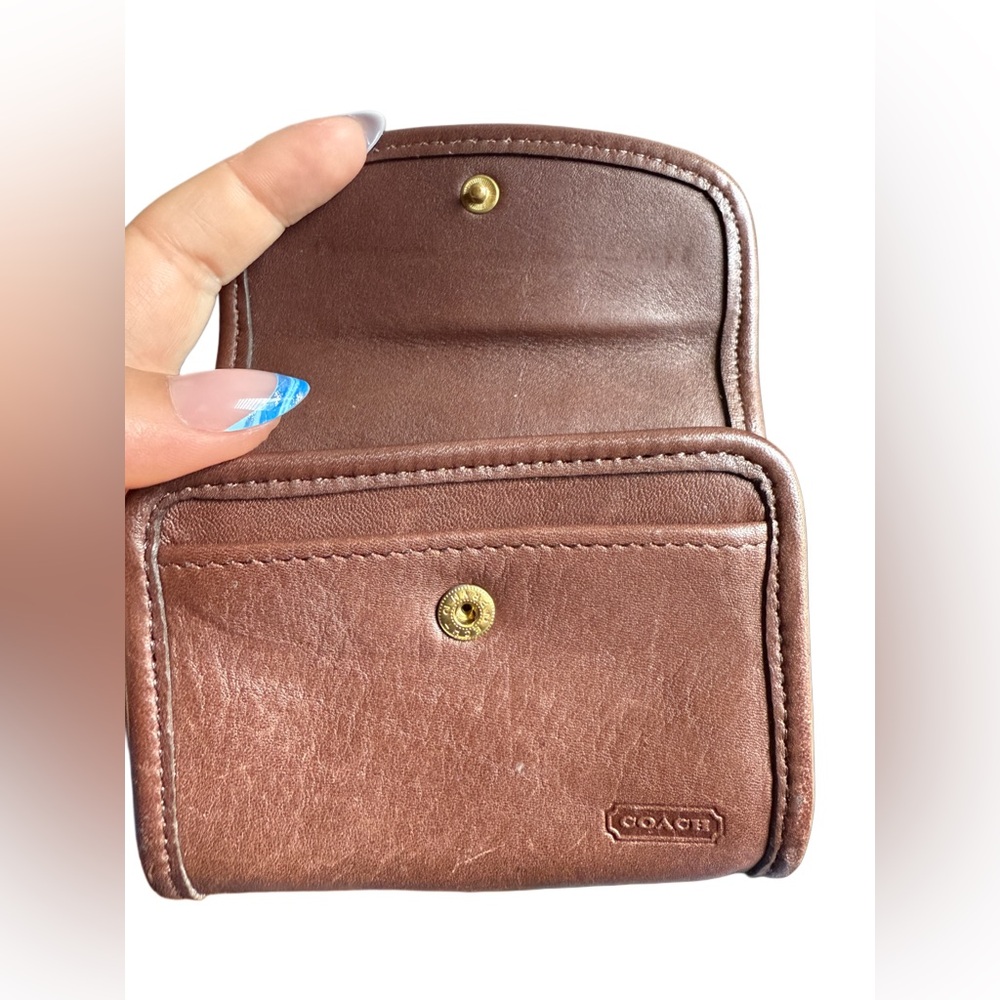 ON HOLD DO NOT BUY Vintage Brown Leather Authentic Coach Hippie Flap Bag - Picture 10 of 10